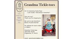 Desktop Screenshot of grandmatickletoes.com